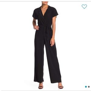 SUPERFOXX Black jumpsuit with waist tie